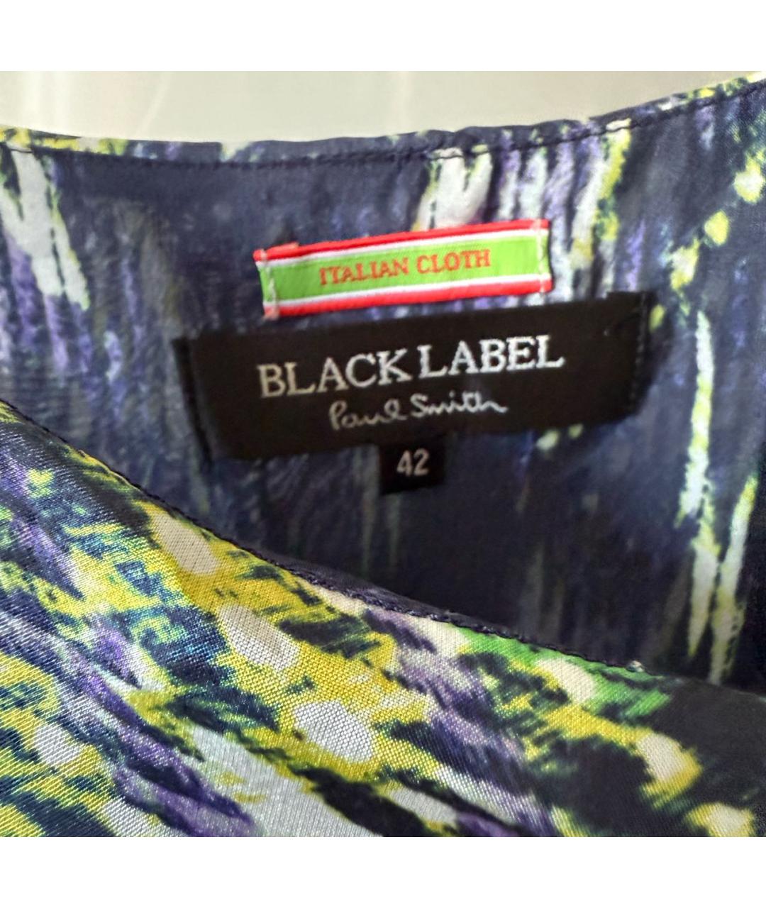 PAUL SMITH Мульти шелковое повседневное платье, фото 3