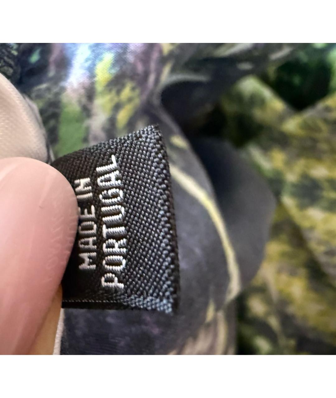 PAUL SMITH Мульти шелковое повседневное платье, фото 4