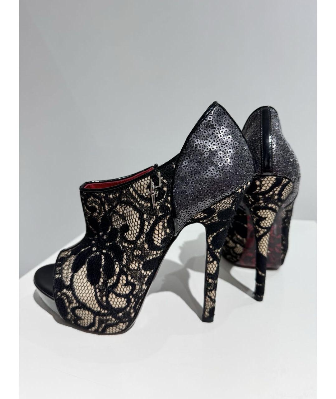 CESARE PACIOTTI Черные кожаные туфли, фото 3