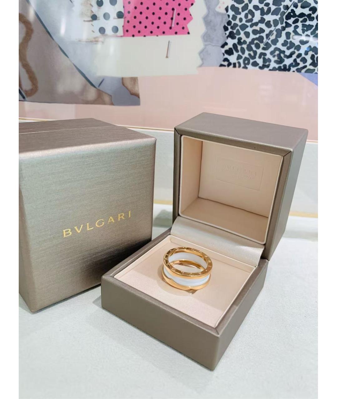 BVLGARI Золотое кольцо из розового золота, фото 4
