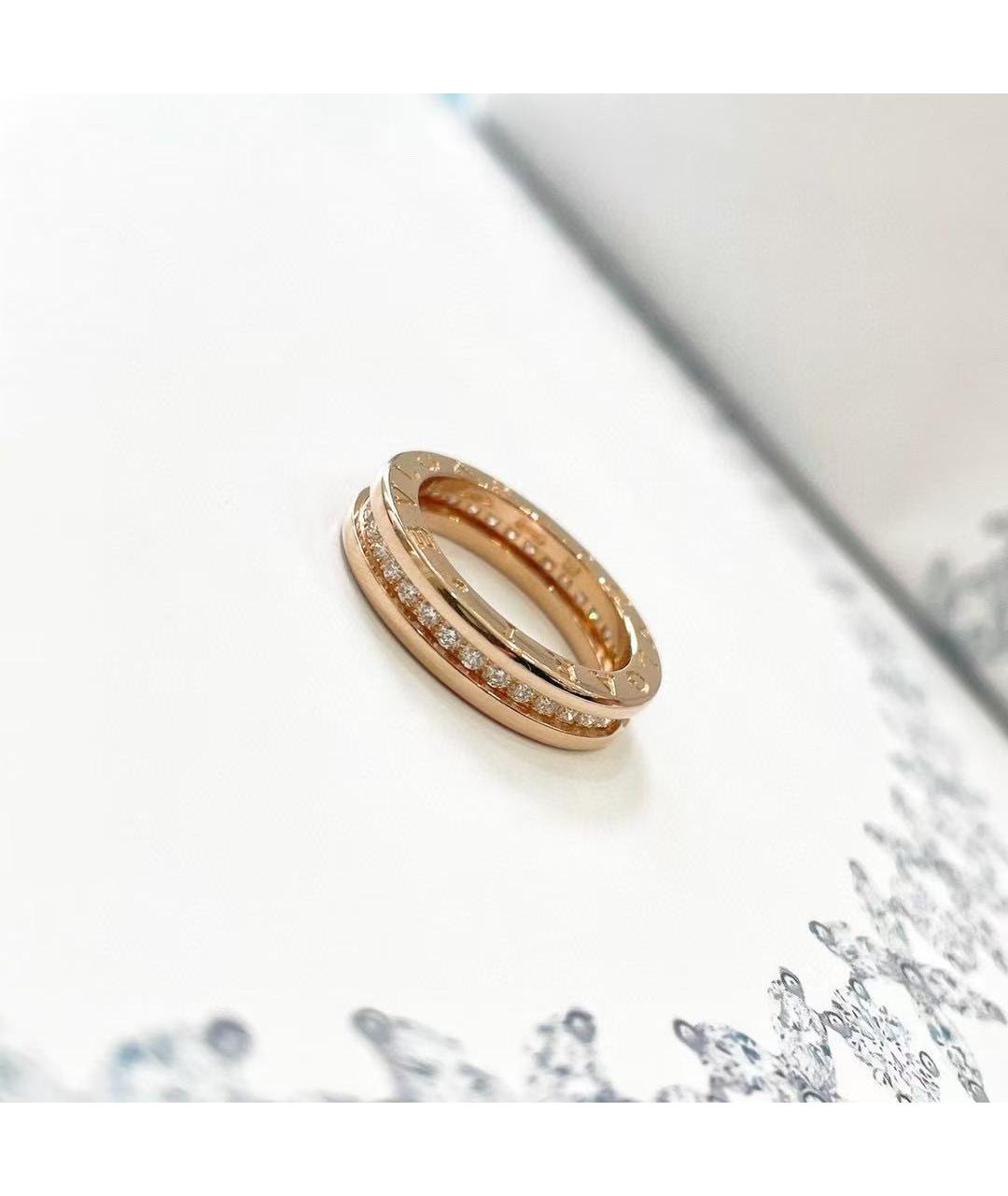 BVLGARI Золотое кольцо из розового золота, фото 3