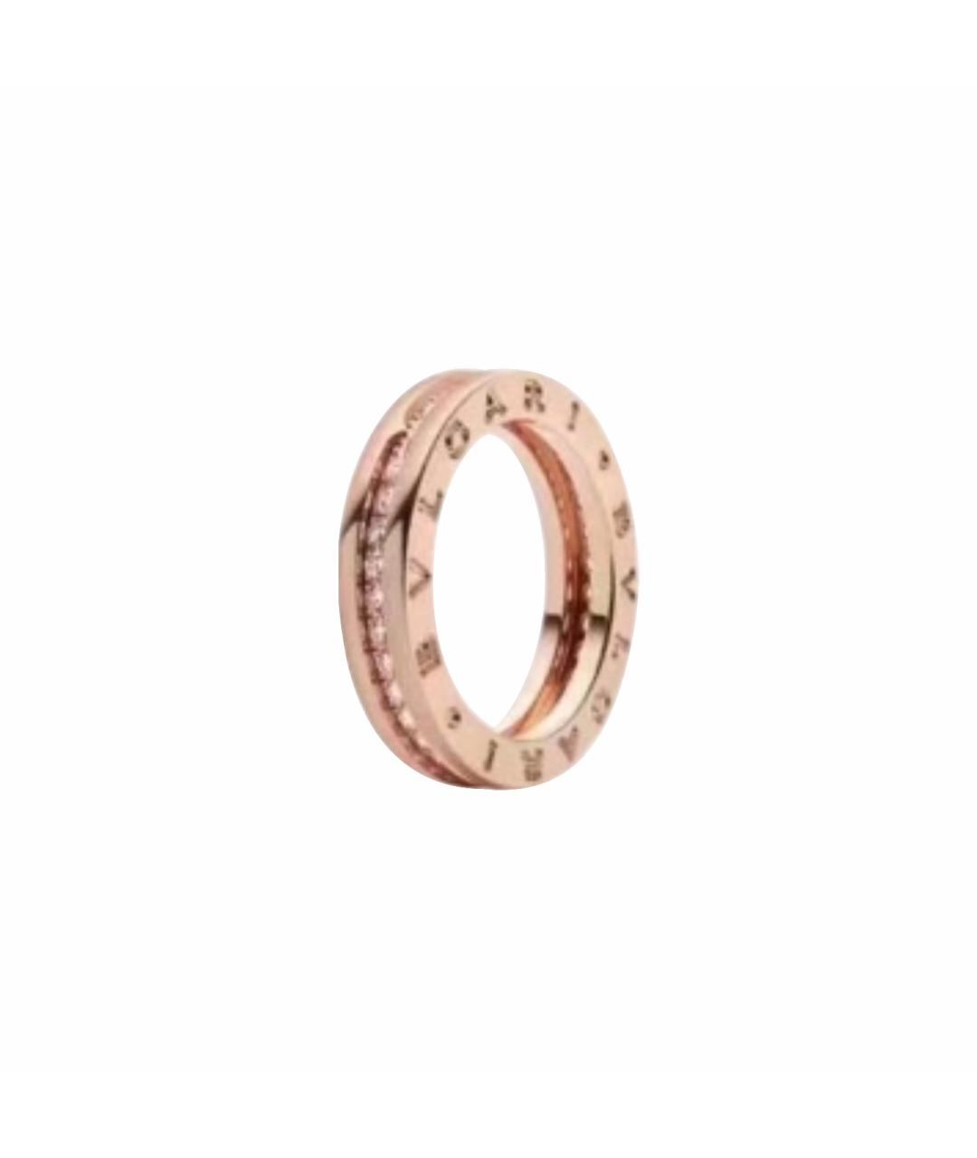 BVLGARI Золотое кольцо из розового золота, фото 1