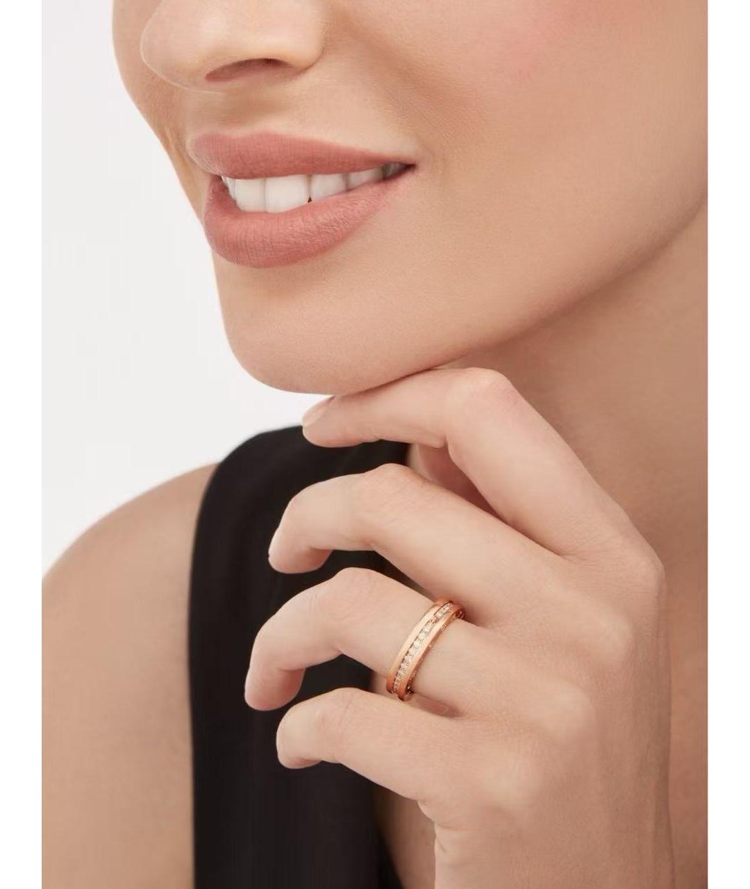 BVLGARI Золотое кольцо из розового золота, фото 5
