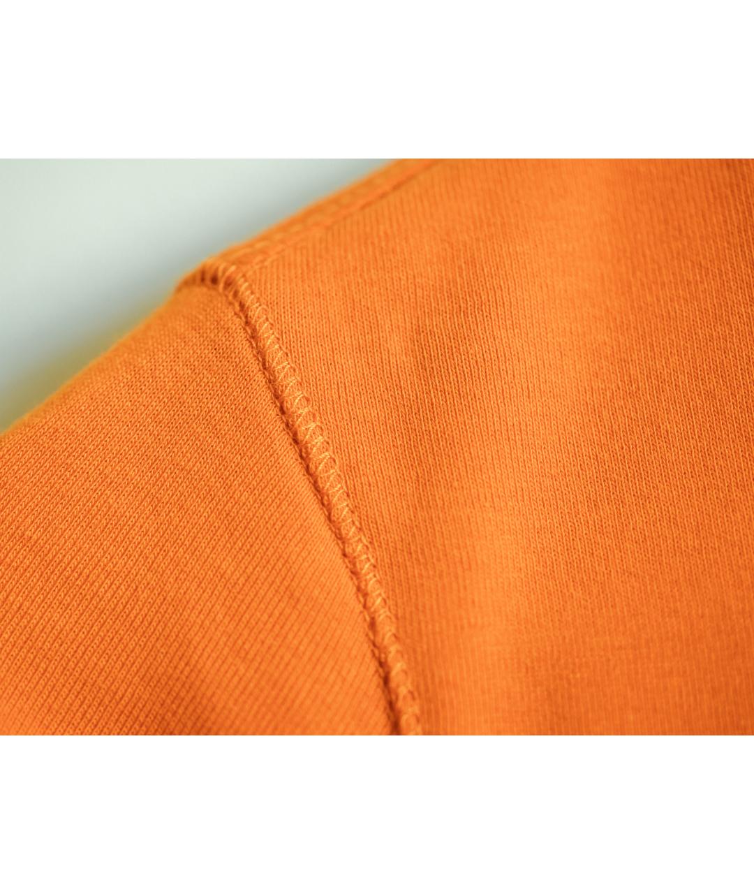 RALPH LAUREN Оранжевая хлопковая футболка, фото 5