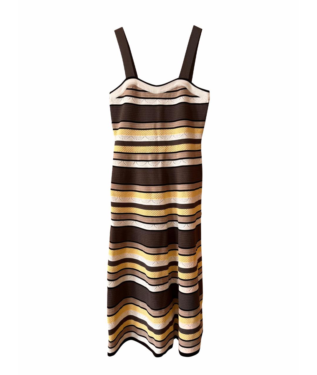 ALICE+OLIVIA Мульти вискозный сарафан, фото 1