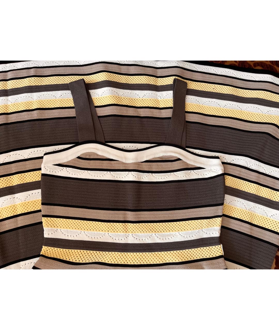 ALICE+OLIVIA Мульти вискозный сарафан, фото 6