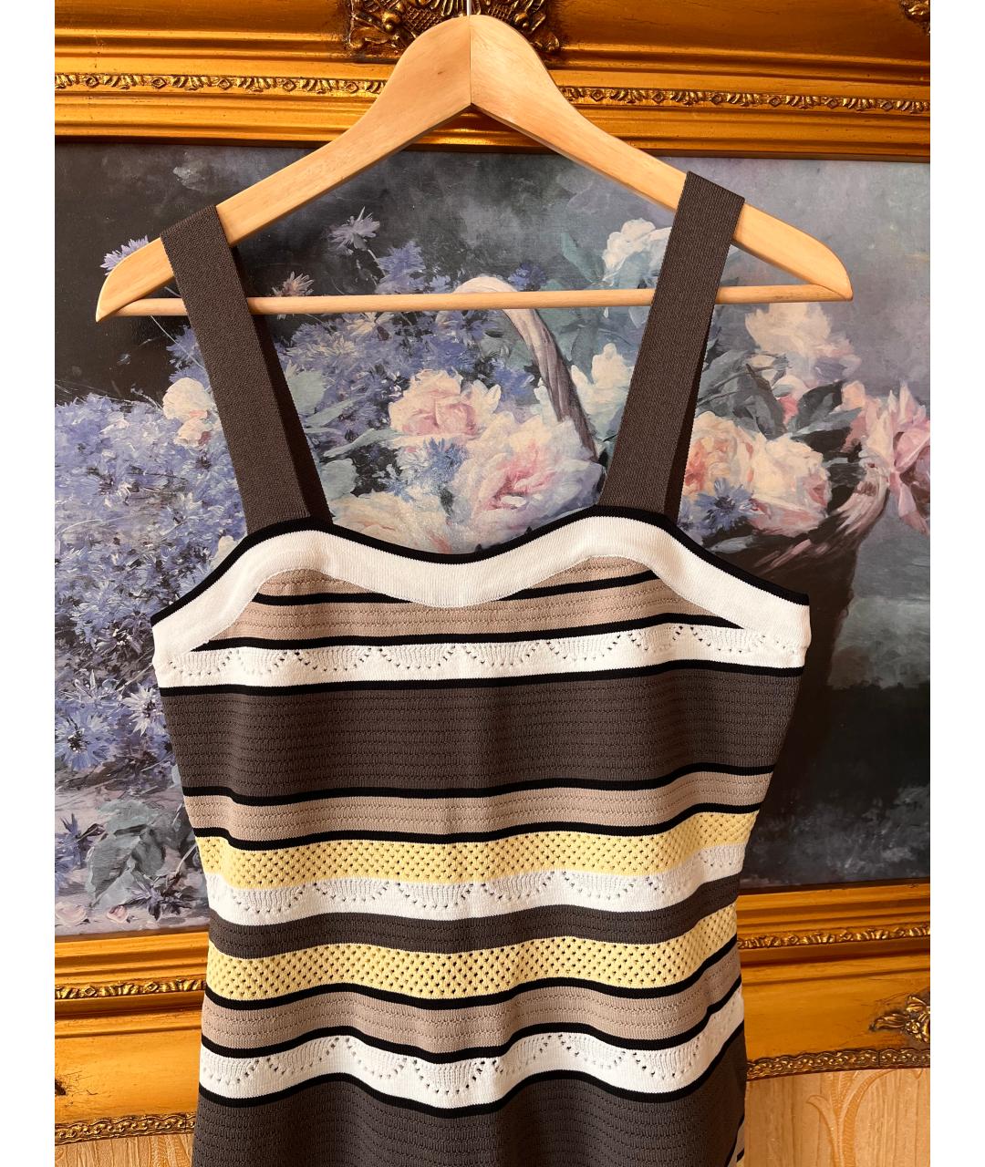 ALICE+OLIVIA Мульти вискозный сарафан, фото 2