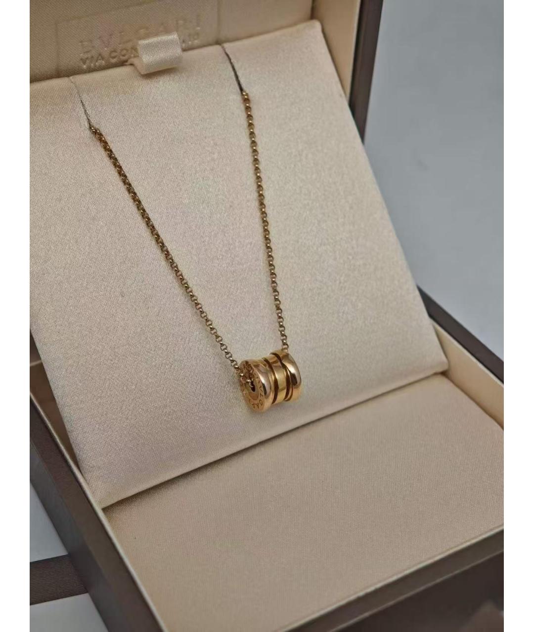 BVLGARI Золотое колье из розового золота, фото 2