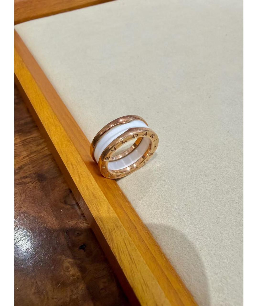 BVLGARI Золотое кольцо из розового золота, фото 6