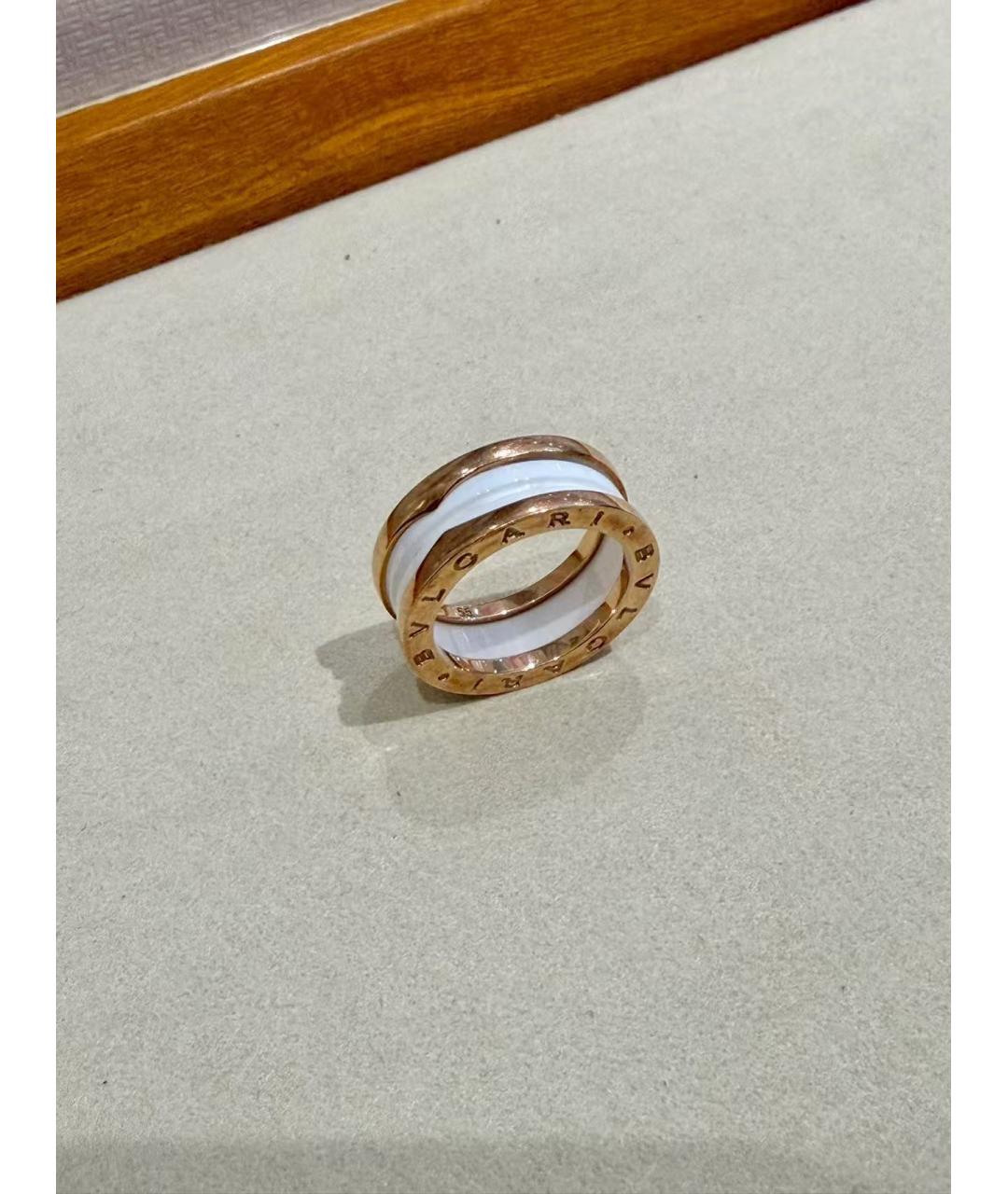 BVLGARI Золотое кольцо из розового золота, фото 5