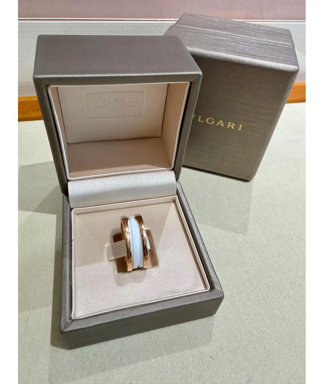 BVLGARI Золотое кольцо из розового золота, фото 2