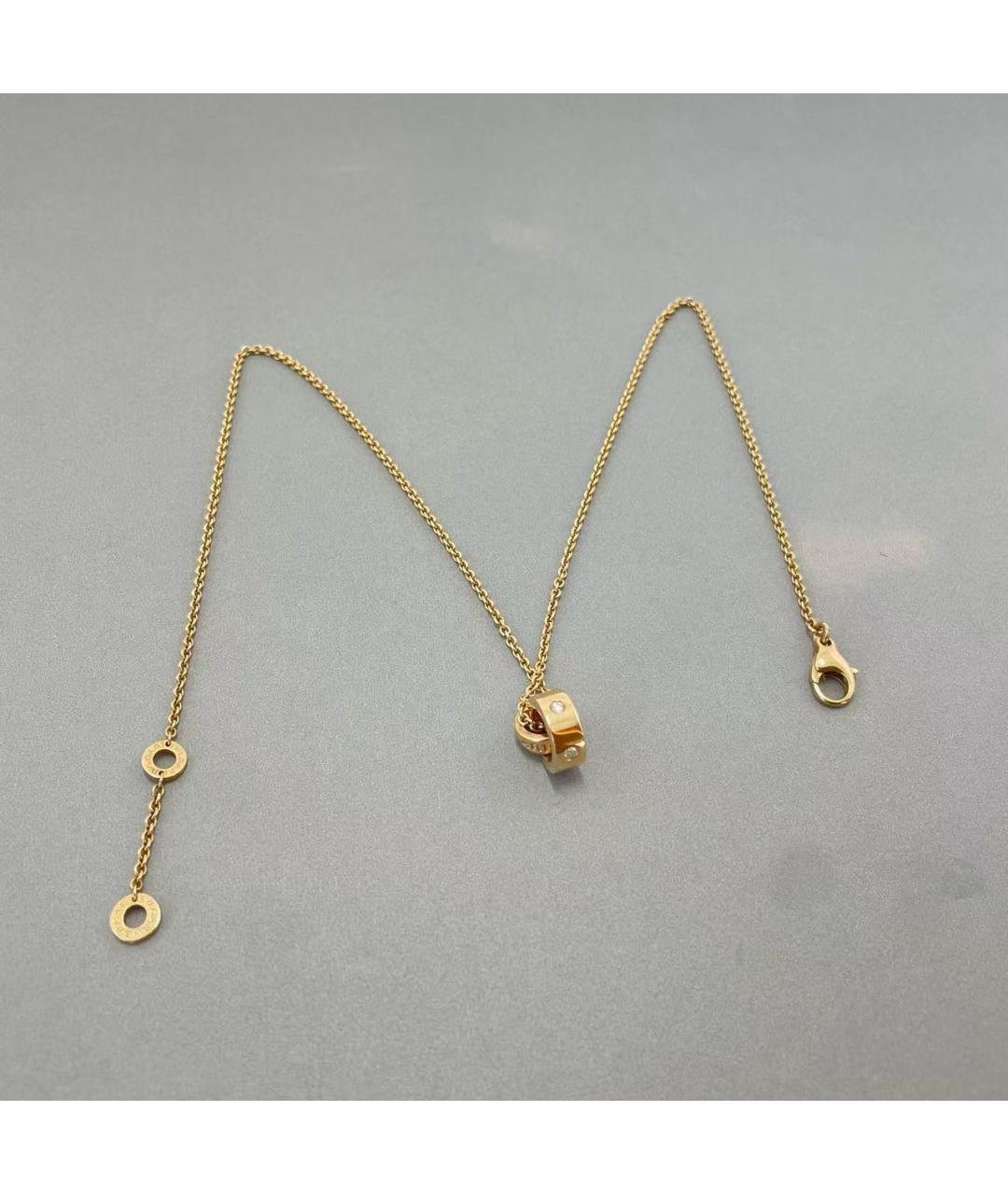BVLGARI Золотое колье из розового золота, фото 2