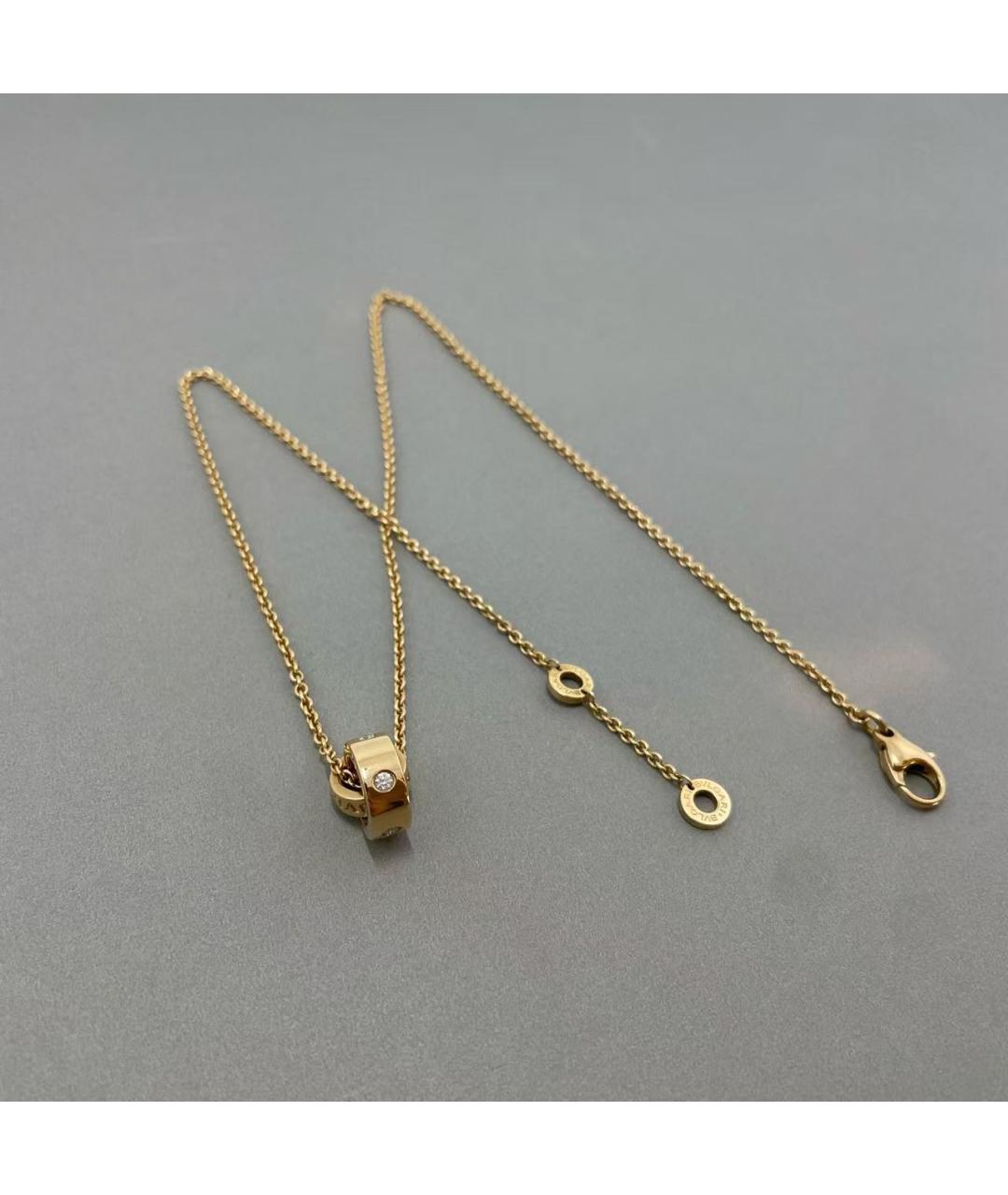BVLGARI Золотое колье из розового золота, фото 6
