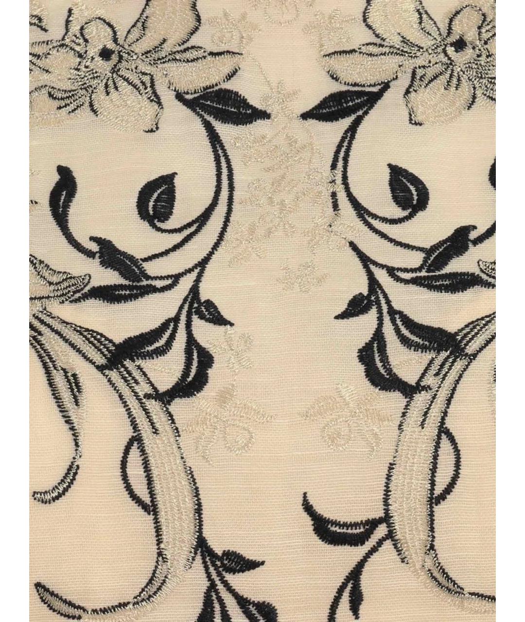 ZIMMERMANN Бежевое льняное вечернее платье, фото 4