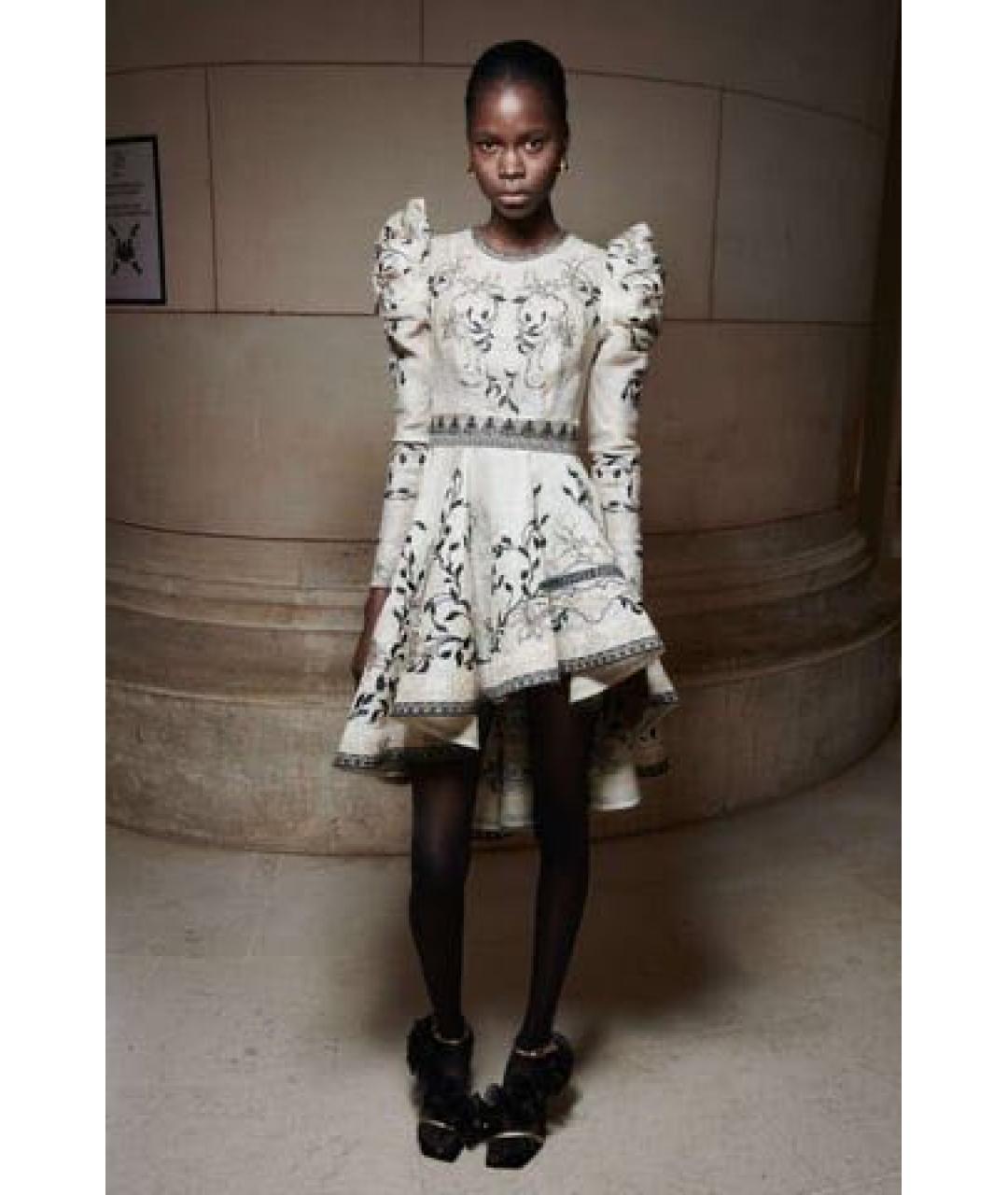 ZIMMERMANN Бежевое льняное вечернее платье, фото 6