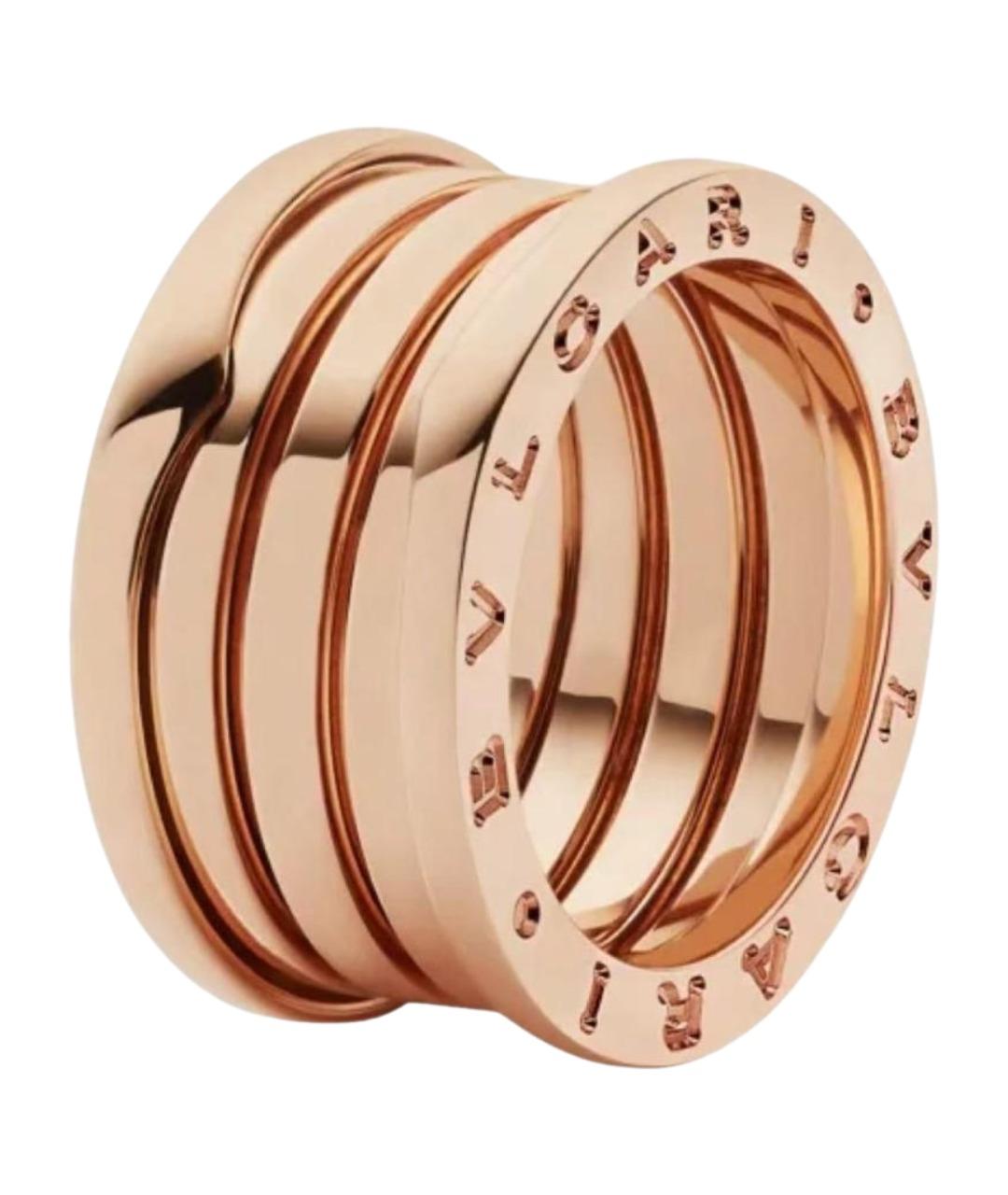 BVLGARI Золотое кольцо из розового золота, фото 1