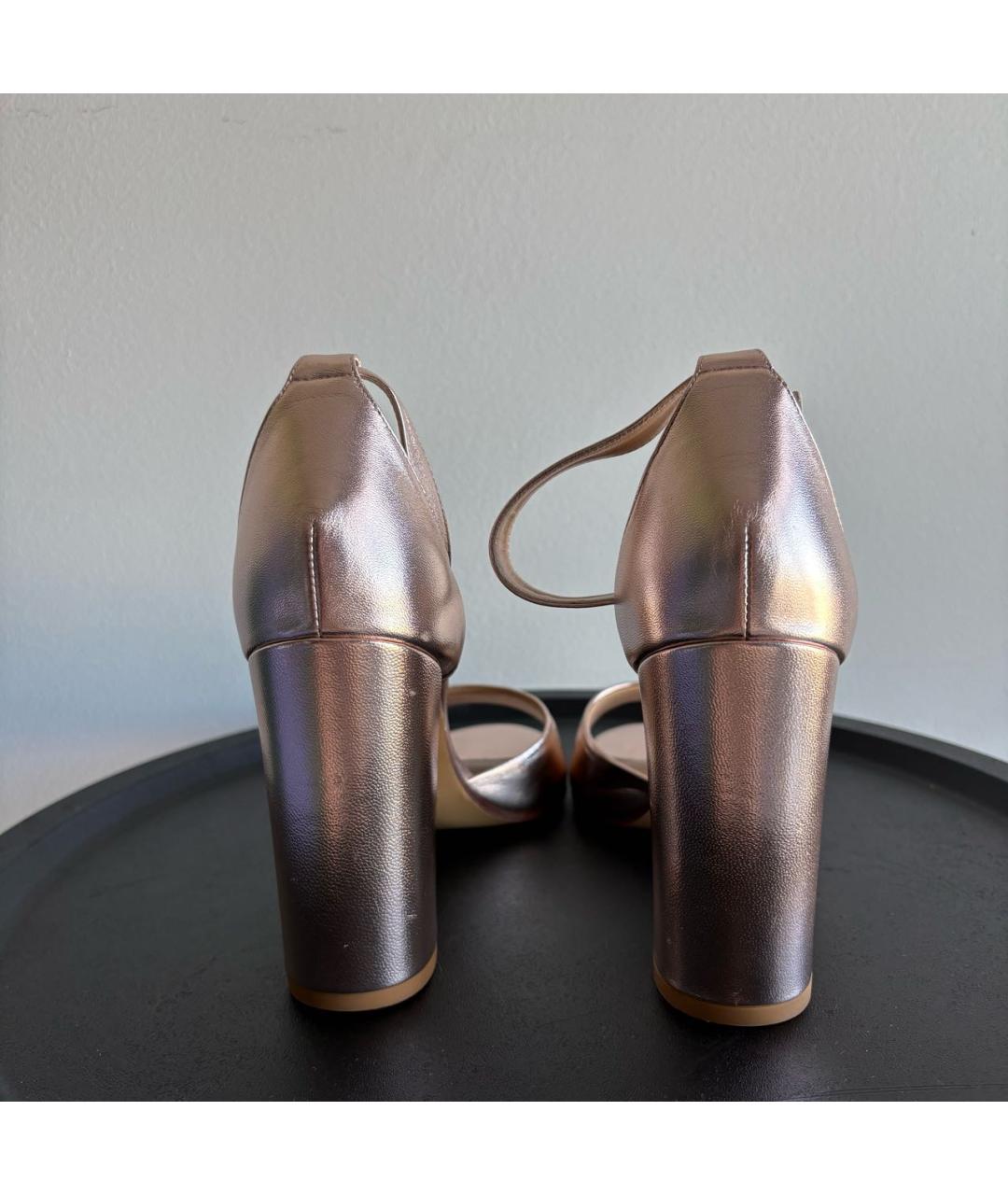 ALEXANDER TEREKHOV Розовые кожаные босоножки, фото 3