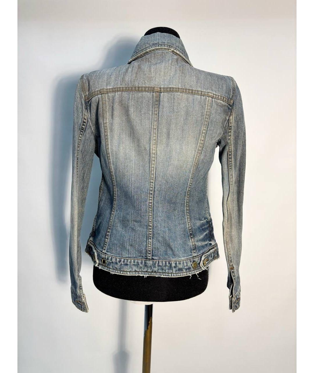 DOLCE&GABBANA Синяя деним куртка, фото 2