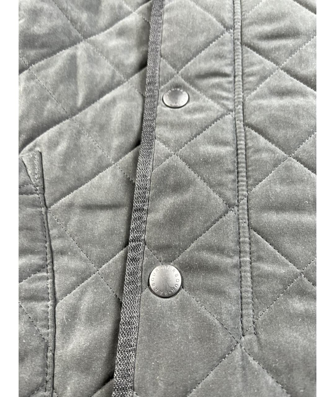 BARBOUR Черная полиэстеровая куртка, фото 3