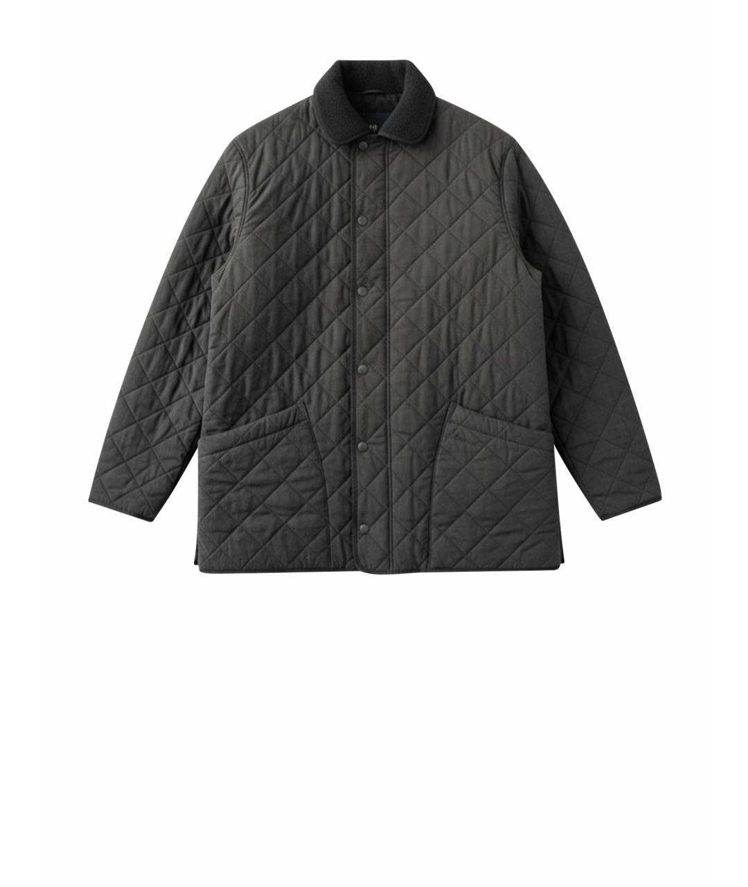 BARBOUR Черная полиэстеровая куртка, фото 1