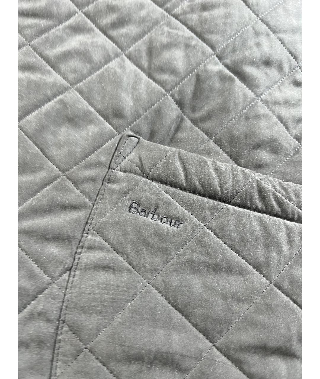 BARBOUR Черная полиэстеровая куртка, фото 2