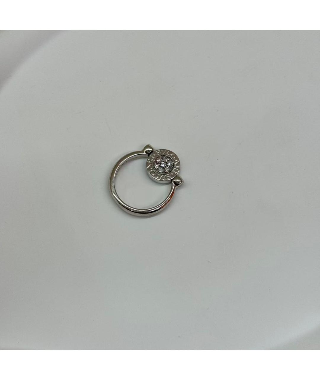 BVLGARI Серебряное кольцо из белого золота, фото 2