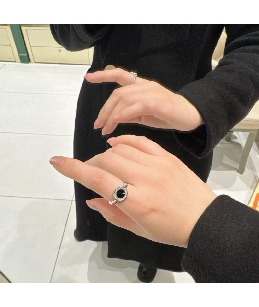 BVLGARI Серебряное кольцо из белого золота, фото 5