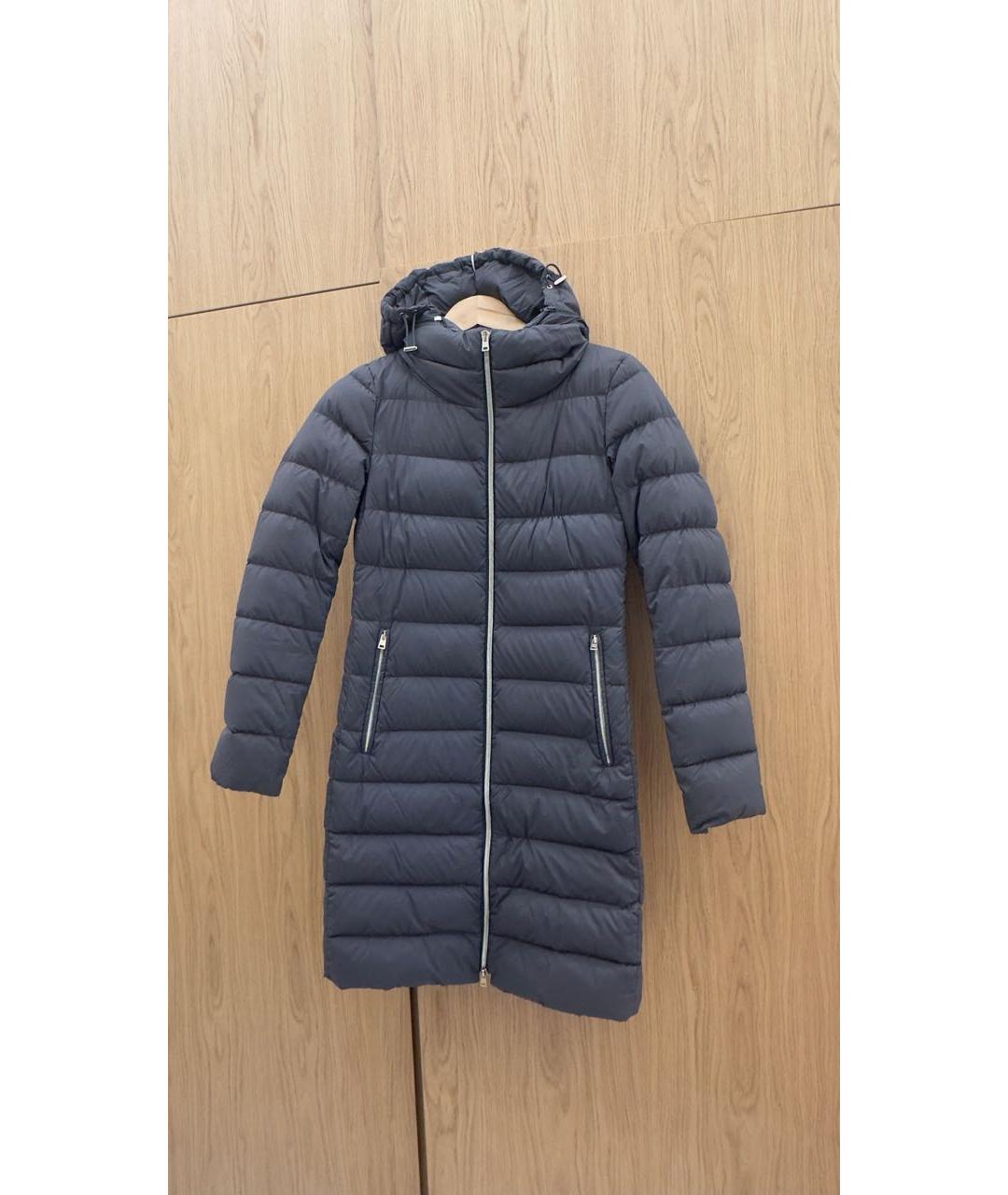 HERNO Серый пуховик, фото 2