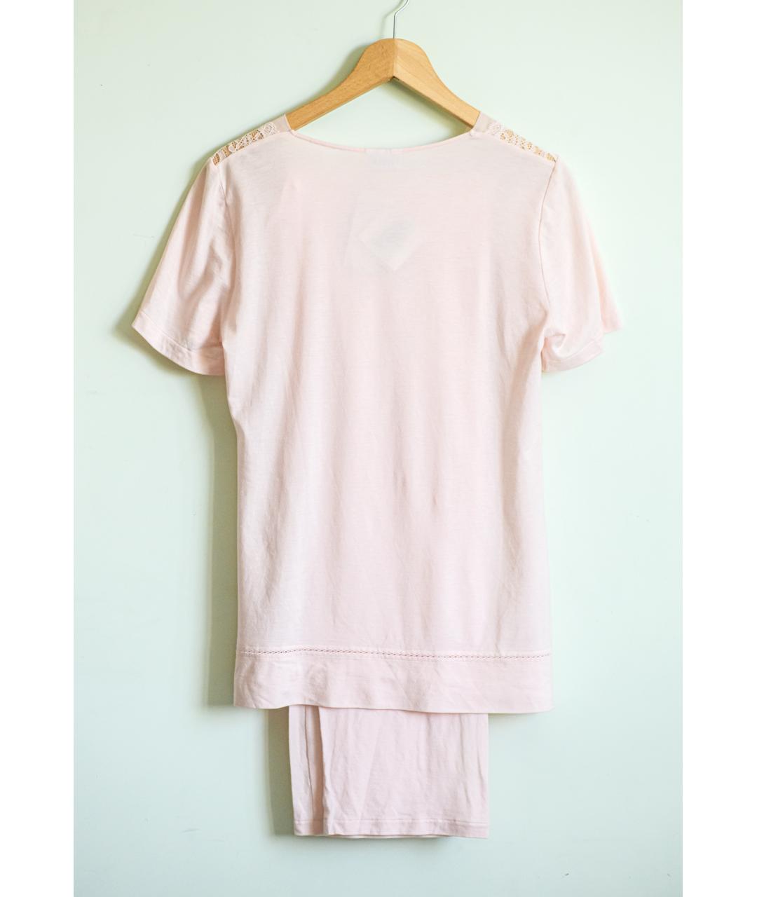 LA PERLA Розовая хлопко-эластановая пижама, фото 2