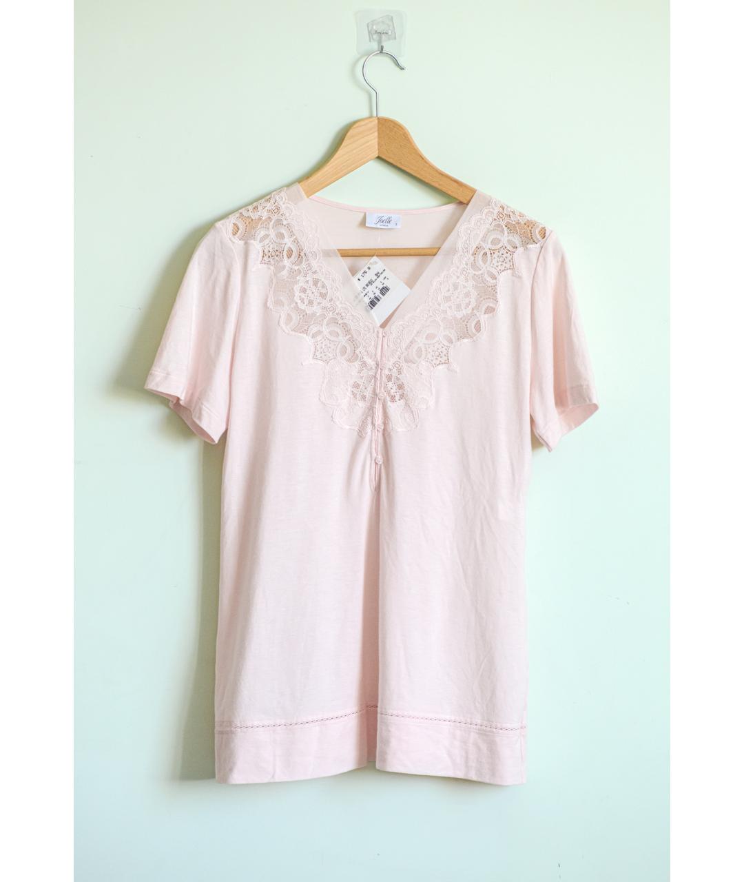 LA PERLA Розовая хлопко-эластановая пижама, фото 3