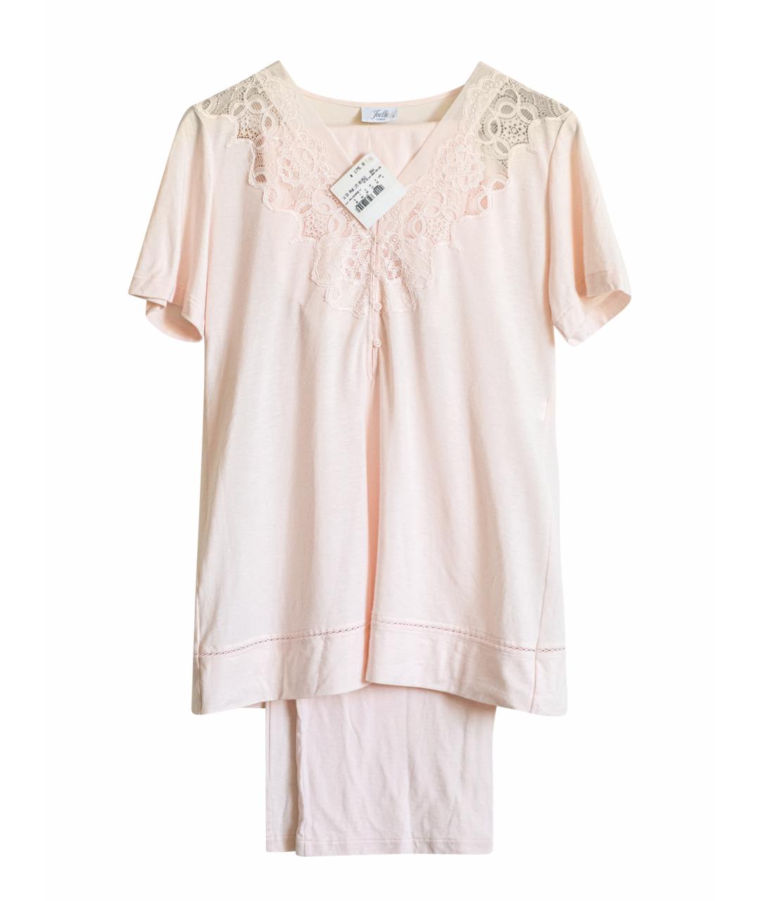 LA PERLA Розовая хлопко-эластановая пижама, фото 1