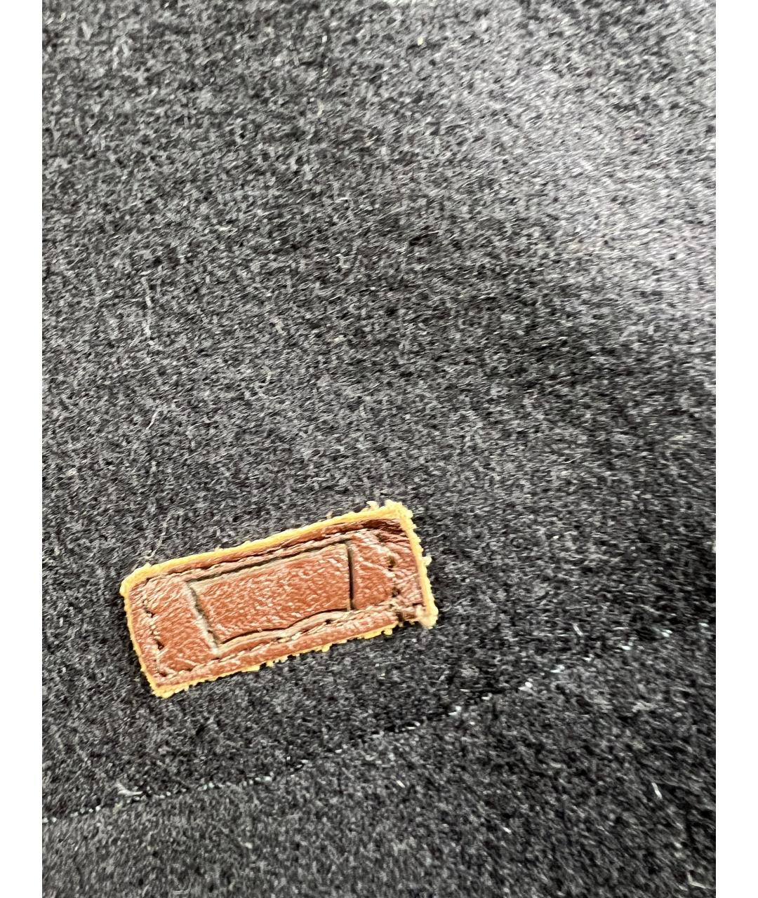 LEVI'S Черное шерстяное пальто, фото 3