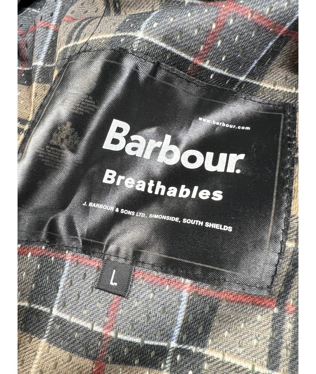 BARBOUR Бежевая куртка, фото 4