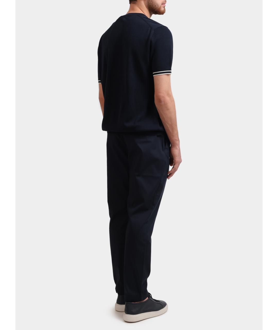 TOMMY HILFIGER Синие повседневные брюки, фото 5