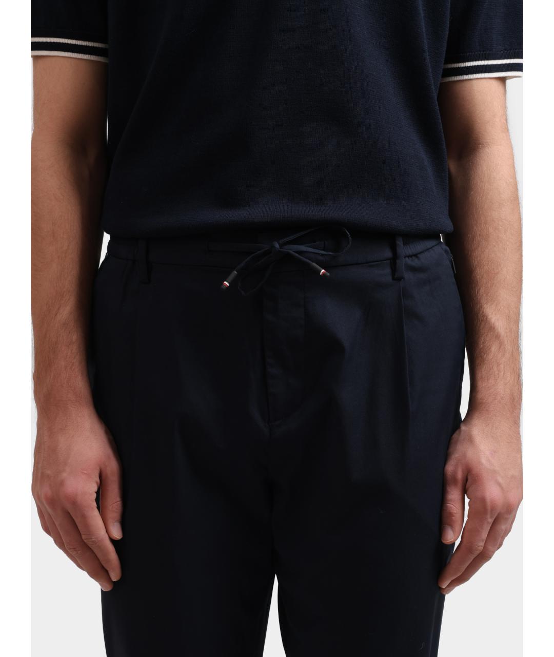TOMMY HILFIGER Синие повседневные брюки, фото 4