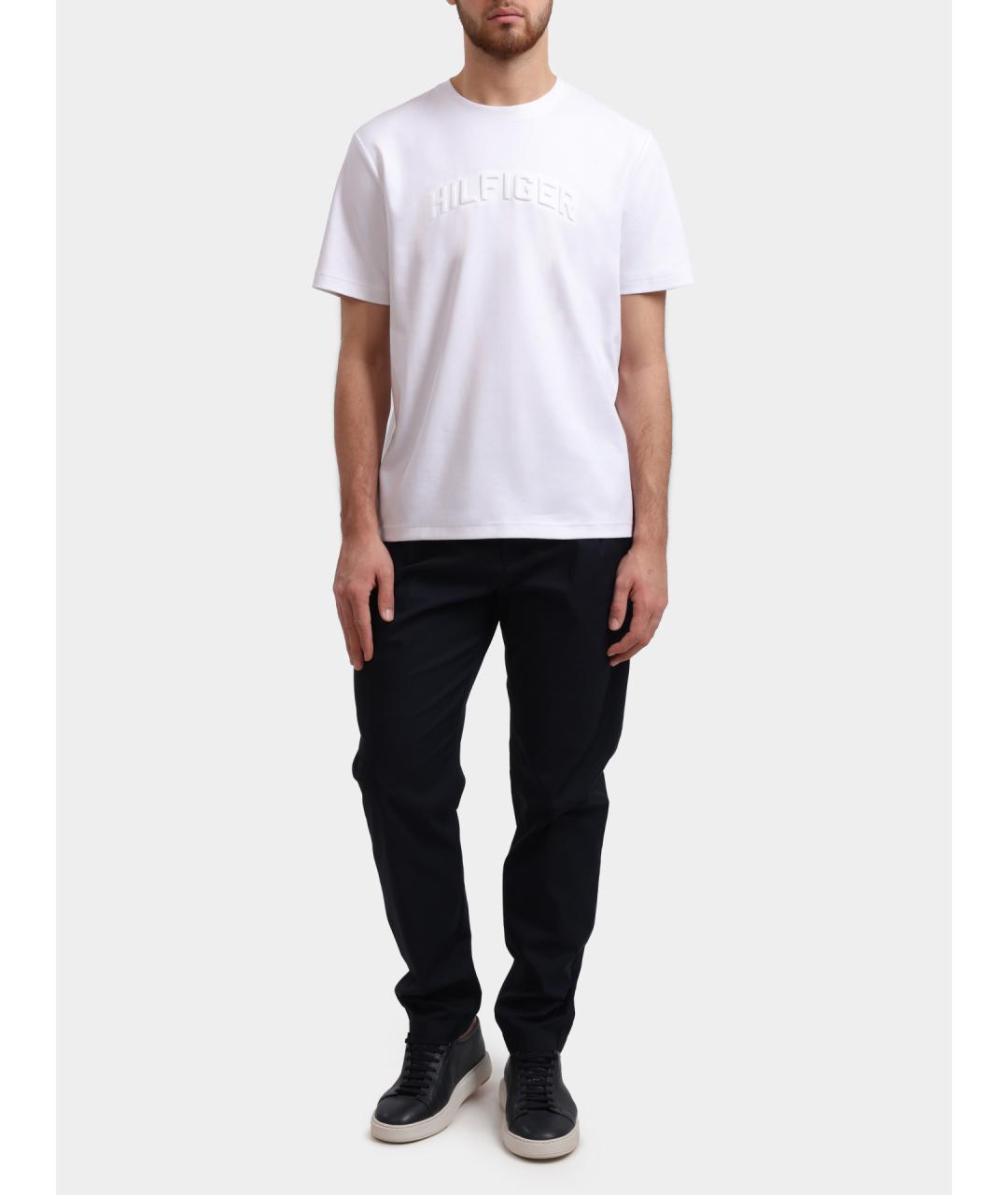 TOMMY HILFIGER Синие повседневные брюки, фото 2