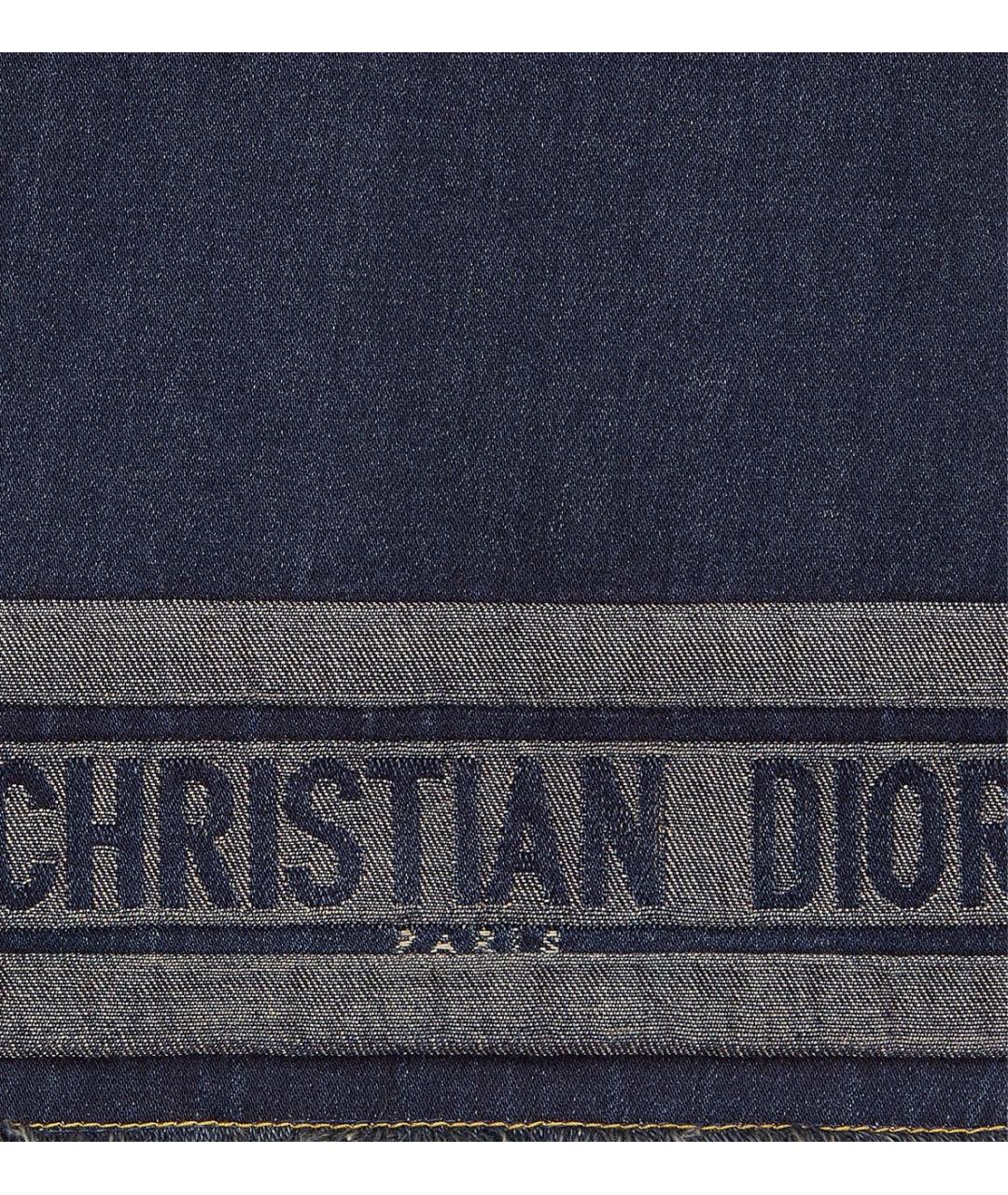 CHRISTIAN DIOR Темно-синяя деним куртка, фото 3