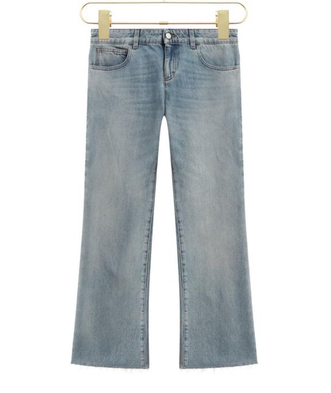 GUCCI Голубые джинсы клеш, фото 6