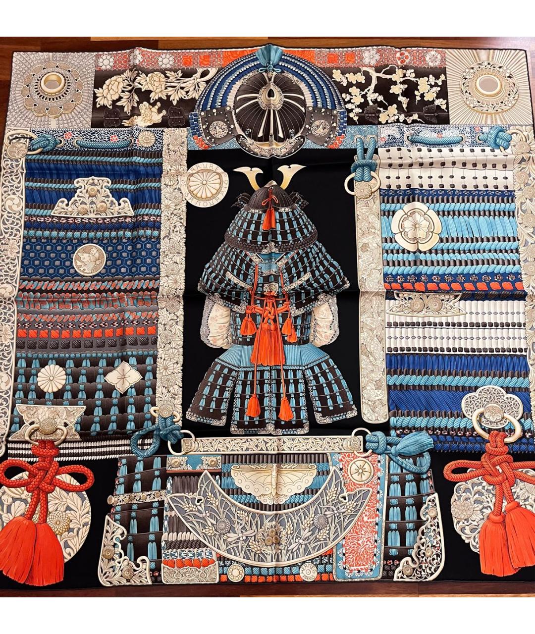 HERMES Шелковый платок, фото 3