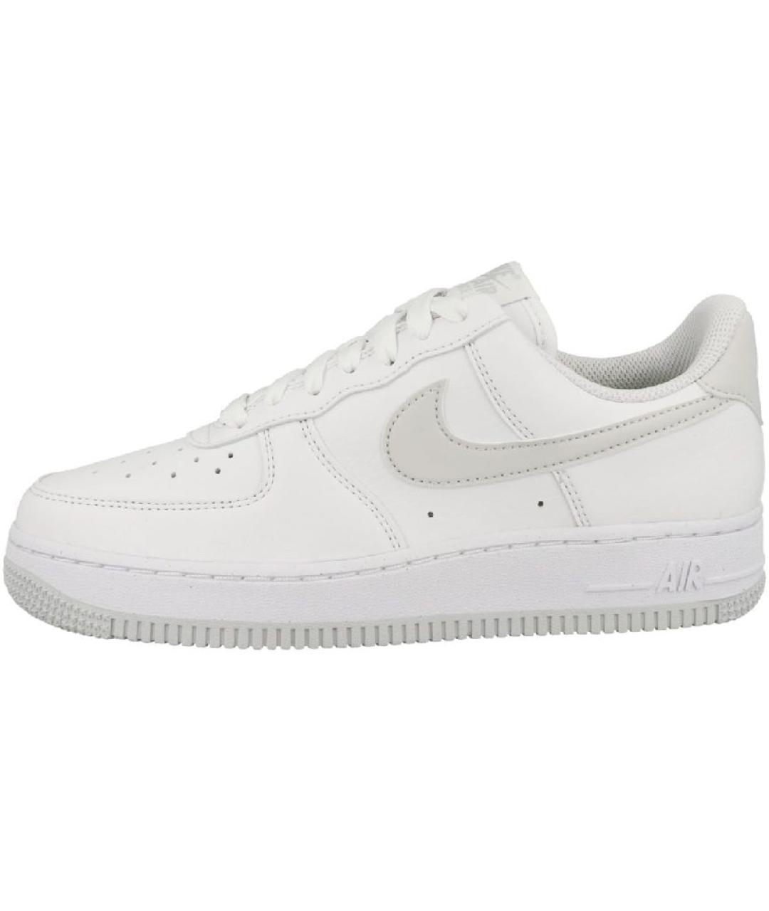 NIKE Белые кожаные кроссовки, фото 8