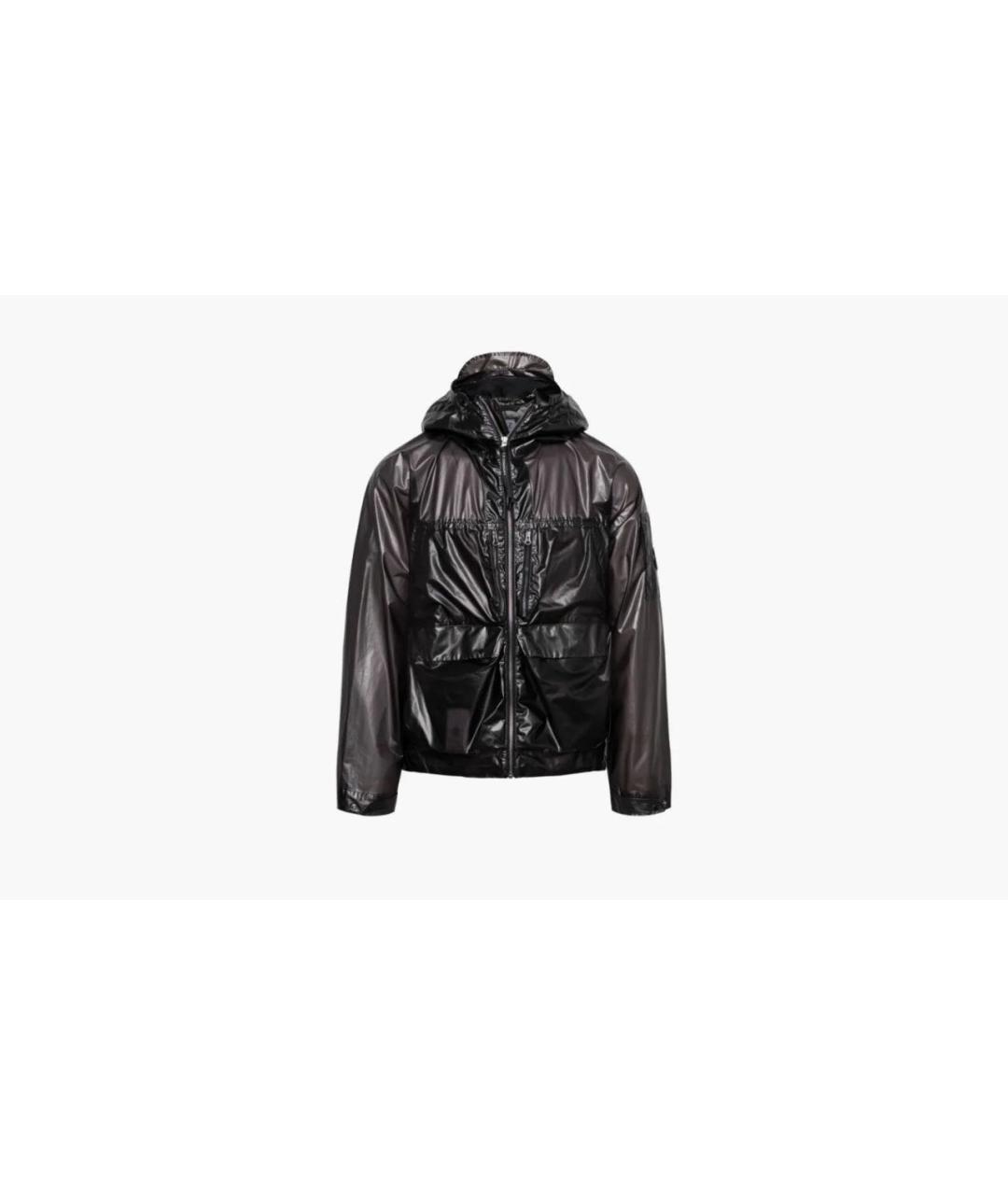 CP COMPANY Черная полиуретановая куртка, фото 6