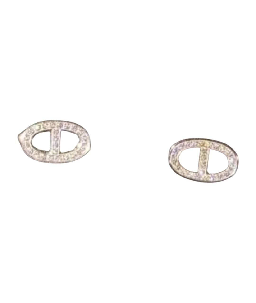 HERMES Золотые серьги из розового золота, фото 1