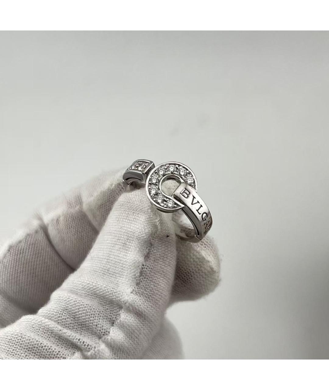 BVLGARI Серебряное кольцо из белого золота, фото 3