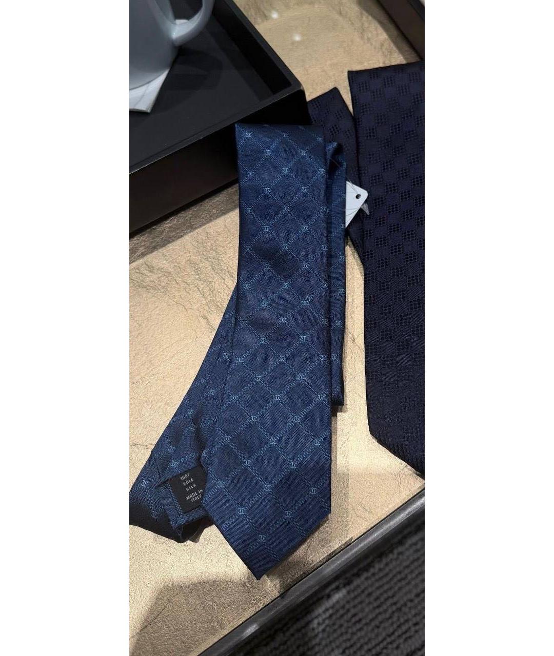 CHANEL Темно-синий галстук, фото 2