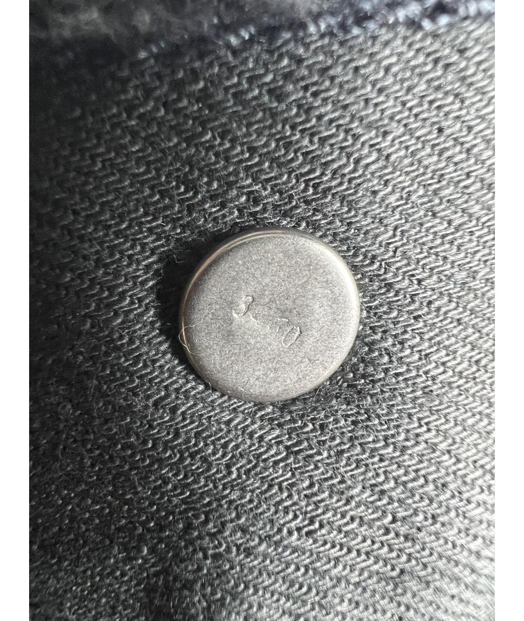 LEVI'S Черные хлопковые прямые джинсы, фото 7