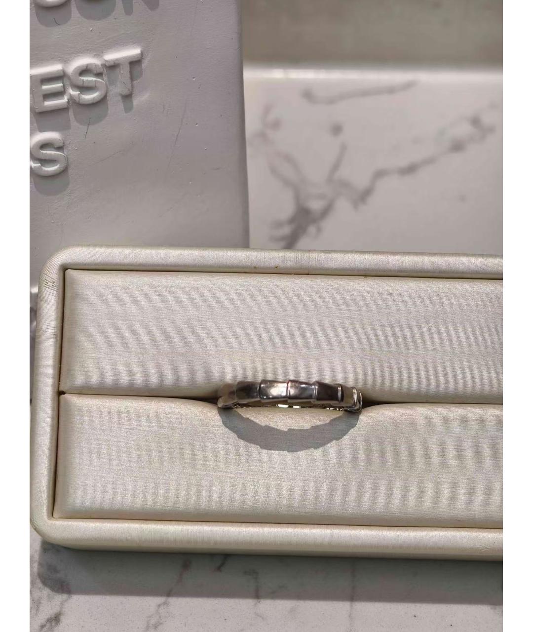 BVLGARI Серебряное кольцо из белого золота, фото 6