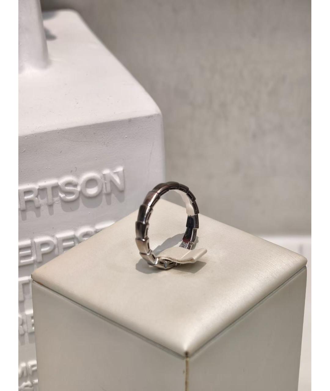 BVLGARI Серебряное кольцо из белого золота, фото 3