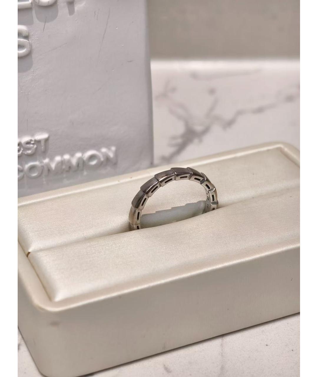 BVLGARI Серебряное кольцо из белого золота, фото 7