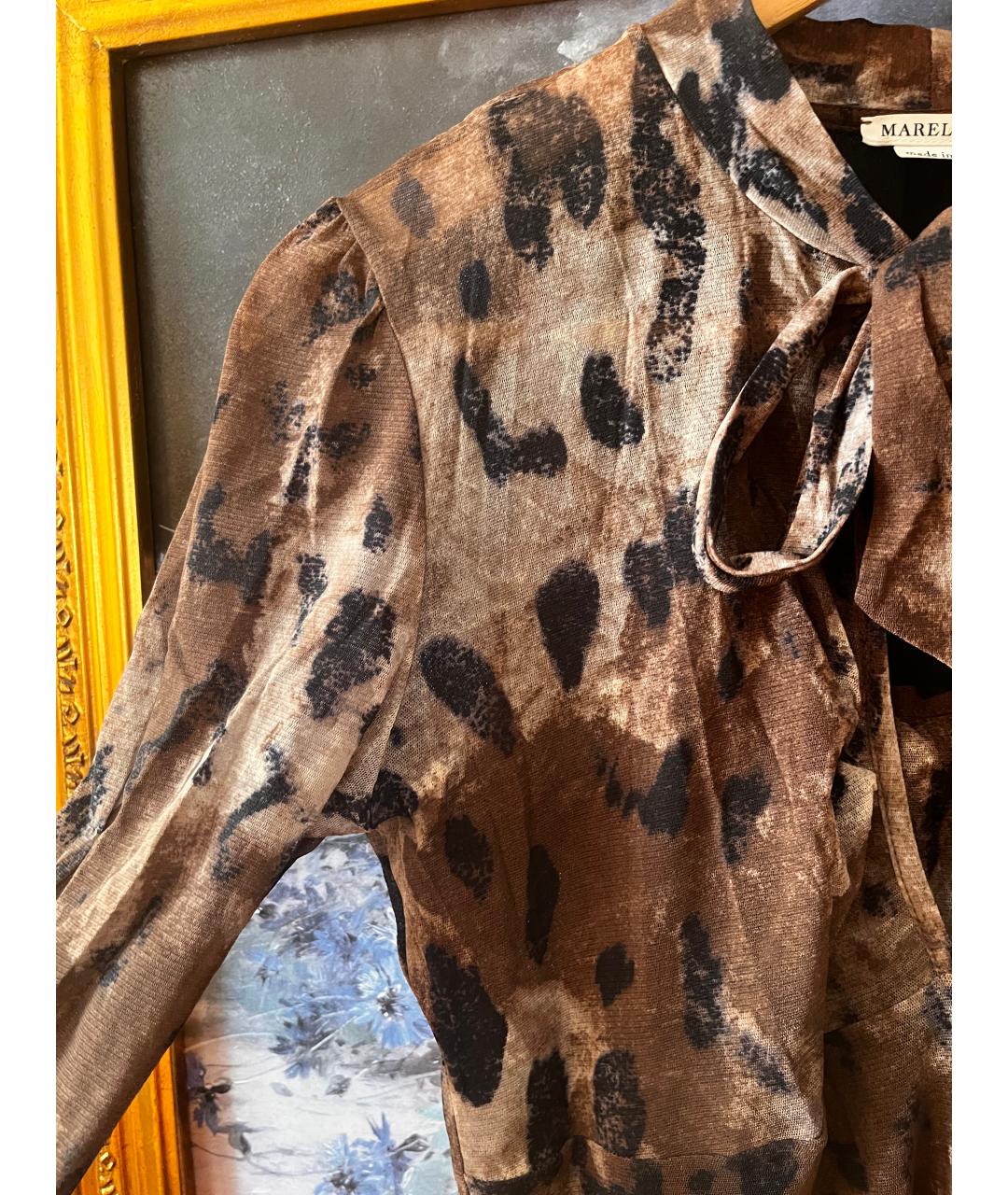 MAX MARA Мульти повседневное платье, фото 4