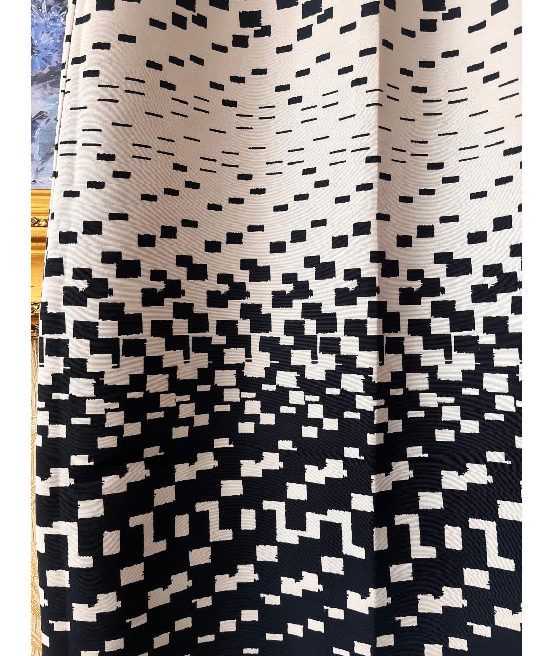 MAX MARA Мульти полиэстеровое повседневное платье, фото 3